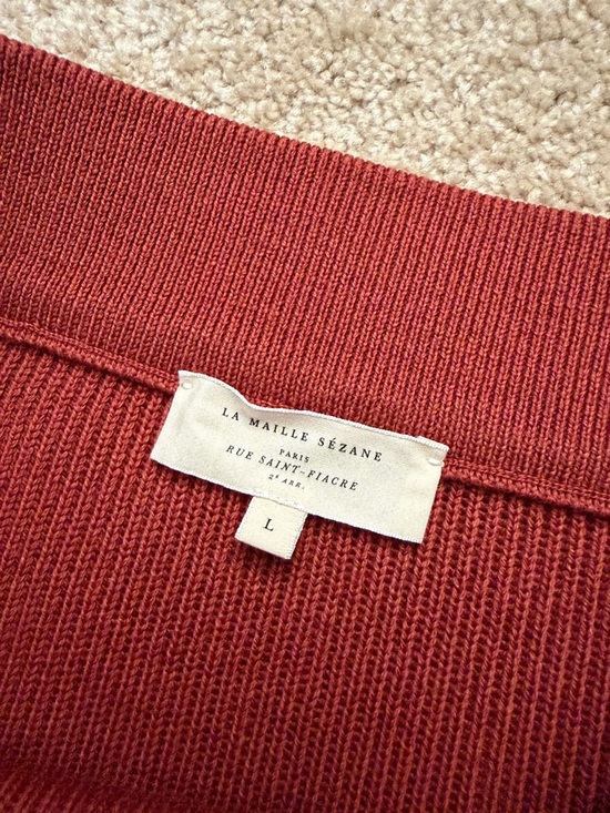 Sezane Sami Jumper and Naelle Skirt Set Sienna Size Large - Picture 13 of 14